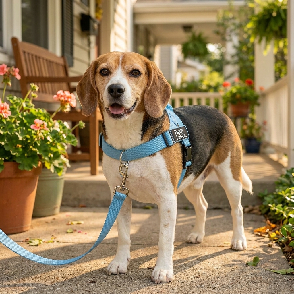 Calm walk with the No-Pull Harness