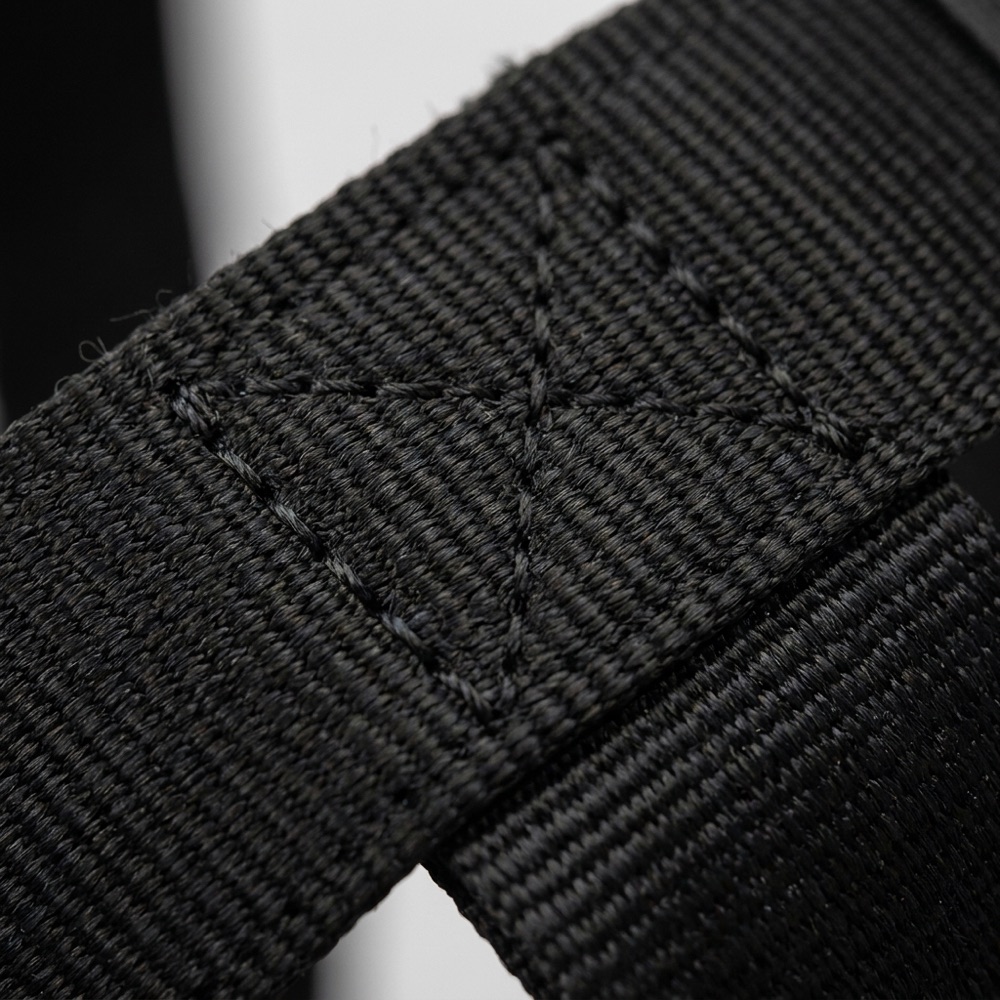 Double stitching close-up